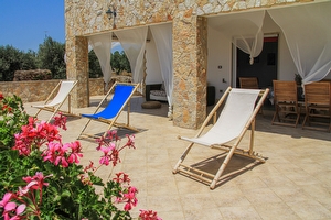 Casa vacanza con vista mare panoramica Pescoluse - Foto 6