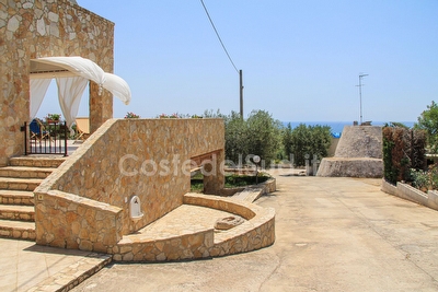 Casa vacanza con vista mare panoramica Pescoluse - Foto 4