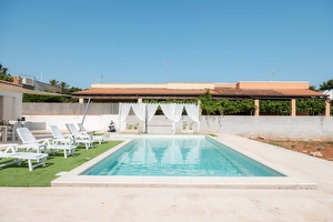 Villa con piscina esclusiva a 250 mt dal mare Torre Suda - Foto 2