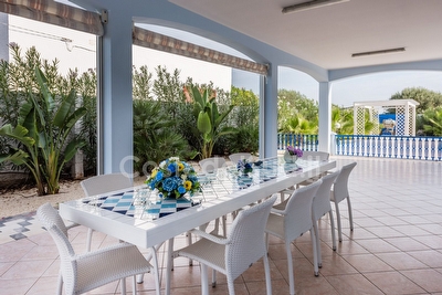 Villa con piscina esclusiva 4 camere letto,  pet friendly Torre San Giovanni - Foto 5