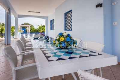 Villa con piscina esclusiva 4 camere letto,  pet friendly Torre San Giovanni - Foto 6