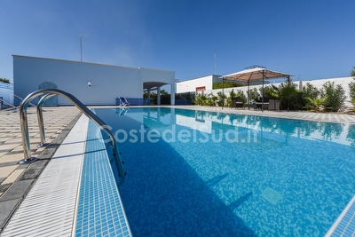 Villa con piscina esclusiva 4 camere letto,  pet friendly Torre San Giovanni - Foto 9