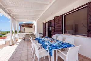 Villino vista mare con 3 camere zona sabbia Pescoluse - Foto 5