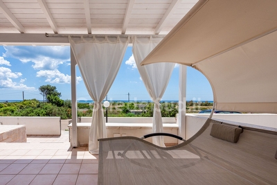 Villino vista mare con 3 camere zona sabbia Pescoluse - Foto 3