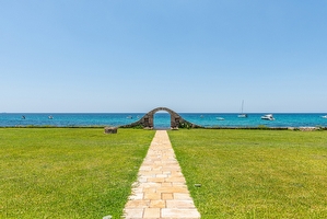 Villa con piscina e Jacuzzi fronte mare e  vista mare panoramica Santa Maria di Leuca - Foto 17
