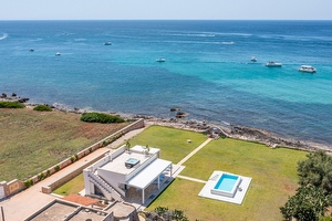 Villa con piscina e Jacuzzi fronte mare e  vista mare panoramica Santa Maria di Leuca - Foto 4
