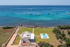 Villa con piscina e Jacuzzi fronte mare e  vista mare panoramica Santa Maria di Leuca - Foto 8