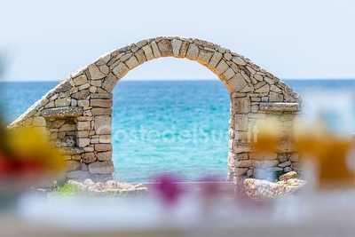 Villa con piscina e Jacuzzi fronte mare e  vista mare panoramica Santa Maria di Leuca - Foto 12