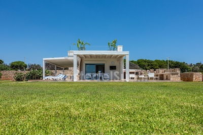 Villa con piscina e Jacuzzi fronte mare e  vista mare panoramica Santa Maria di Leuca - Foto 15