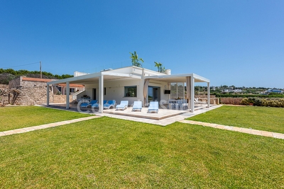 Villa con piscina e Jacuzzi fronte mare e  vista mare panoramica Santa Maria di Leuca - Foto 16
