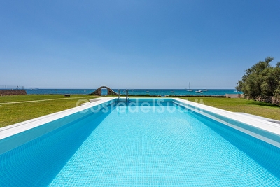 Villa con piscina e Jacuzzi fronte mare e  vista mare panoramica Santa Maria di Leuca - Foto 19