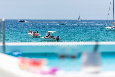 Villa con piscina e Jacuzzi fronte mare e  vista mare panoramica Santa Maria di Leuca - Foto 27