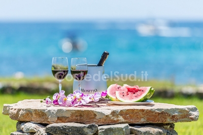 Villa con piscina e Jacuzzi fronte mare e  vista mare panoramica Santa Maria di Leuca - Foto 29