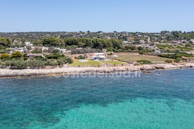 Villa con piscina e Jacuzzi fronte mare e  vista mare panoramica Santa Maria di Leuca - Foto 3