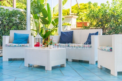 Villetta affacciata sul mare con ampio spazio esterno Capilungo - Foto 12