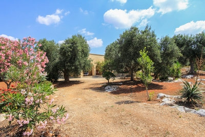 Villetta nella pace della campagna del Salento ampi spazi esterni.