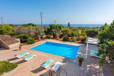 Splendida villa con piscina esclusiva e vista panoramica Santa Maria di Leuca - Foto 4