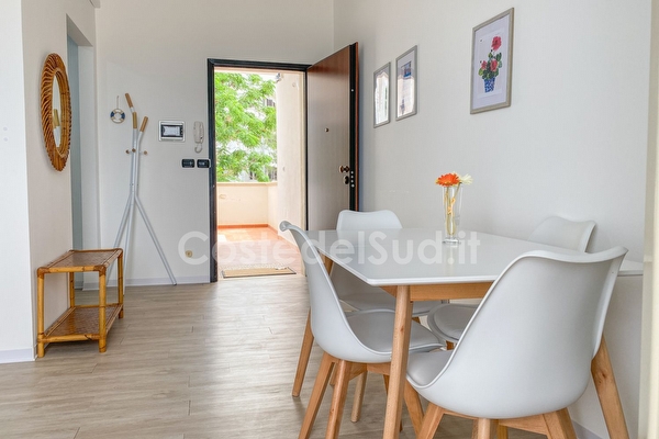 Appartamento fronte e vista mare con spiaggia di sabbia Rivabella