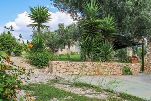 Trullo immerso nel verde vista panoramica sul mare Torre Vado - Foto 16