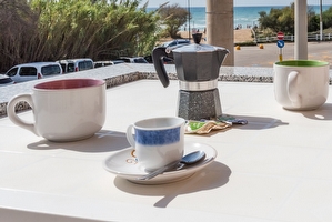 Casa Vacanza bilocale primo piano fronte spiaggia.  Pescoluse - Foto 9