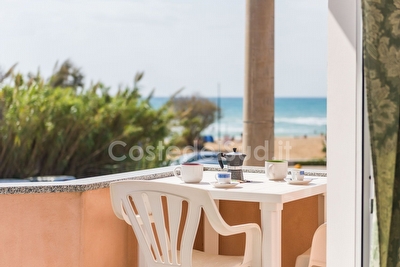 Casa Vacanza bilocale primo piano fronte spiaggia.  Pescoluse - Foto 10