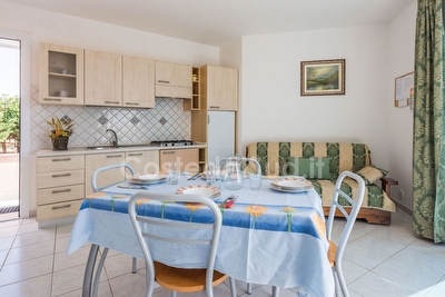 Casa Vacanza bilocale primo piano fronte spiaggia.  Pescoluse - Foto 11