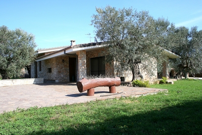 Villa con splendido giardino vista e mare panoramica Marina Serra - Foto 6