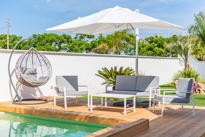 Porzione di villa con piscina in comune a pochi metri dal mare Torre Suda - Foto 9