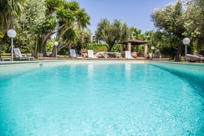 Villa con giardino e piscina esclusiva
