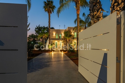 Villetta con spiaggia di sabbia a piedi Torre San Giovanni - Foto 23