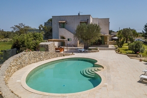 Splendida villa indipendente con giardino e piscina esclusiva zona Castro Vignacastrisi - Foto 12