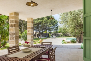 Splendida villa indipendente con giardino e piscina esclusiva zona Castro Vignacastrisi - Foto 8