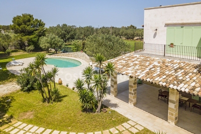 Splendida villa indipendente con giardino e piscina esclusiva zona Castro Vignacastrisi - Foto 14