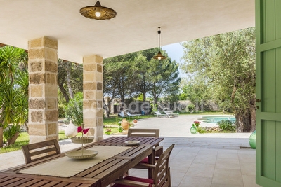 Splendida villa indipendente con giardino e piscina esclusiva zona Castro Vignacastrisi - Foto 8