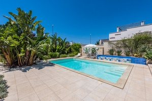 Villa 3 camere sette posti con piscina esclusiva Mancaversa - Foto 5