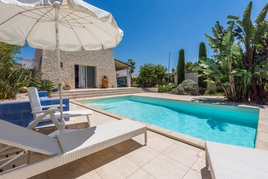 Villa 3 camere sette posti con piscina esclusiva Mancaversa - Foto 8