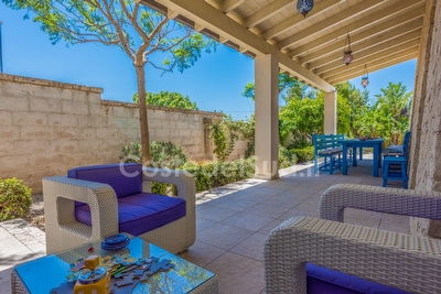 Villa 3 camere sette posti con piscina esclusiva Mancaversa - Foto 15