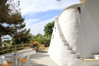 Trullo vista mare messo a nuovo con lidi sabbiosi nelle vicinanze. Pescoluse - Foto 4