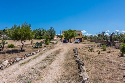 Villa con piscina con vista mare panoramica