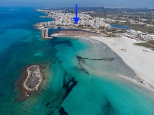 Casa fronte mare di sabbia e centro nelle vicinanze. Torre San Giovanni - Foto 20