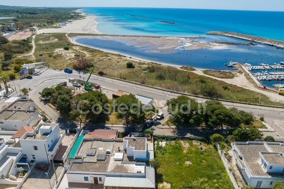 Casa fronte mare di sabbia e centro nelle vicinanze. Torre San Giovanni - Foto principale