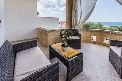 Appartamento con terrazza vista mare Torre Vado - Foto 10