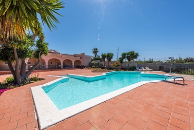 Villa con piscina esclusiva vista mare panoramica Torre San Giovanni (Fontanelle) - Foto 10