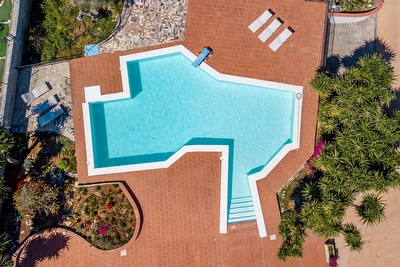Villa con piscina esclusiva vista mare panoramica Torre San Giovanni (Fontanelle) - Foto 7