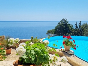 Villetta indipendente immersa nella natura con superba vista mare. Marina di Novaglie - Foto 6