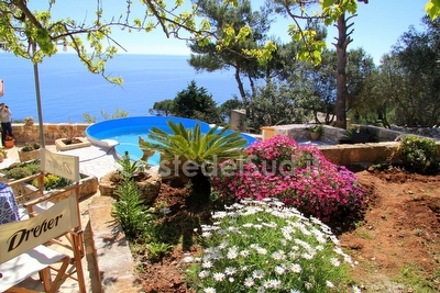 Villetta indipendente immersa nella natura con superba vista mare. Marina di Novaglie - Foto 21