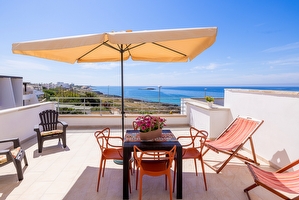 Attico nuovo vista mare con ampio spazio esterno Torre San Giovanni - Foto 5