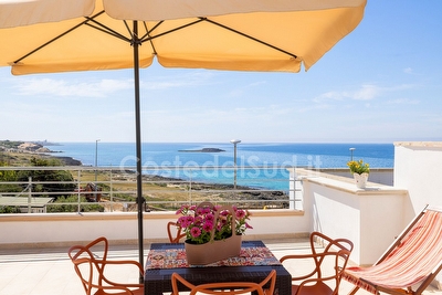 Attico nuovo vista mare con ampio spazio esterno Torre San Giovanni - Foto principale