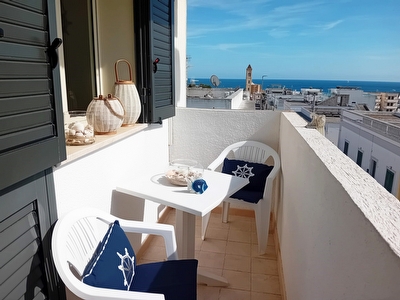 Appartamento luminoso con vista mare nel cuore di Leuca Santa Maria di Leuca