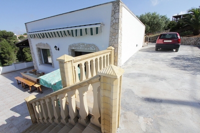 Villetta con spettacolare vista mare